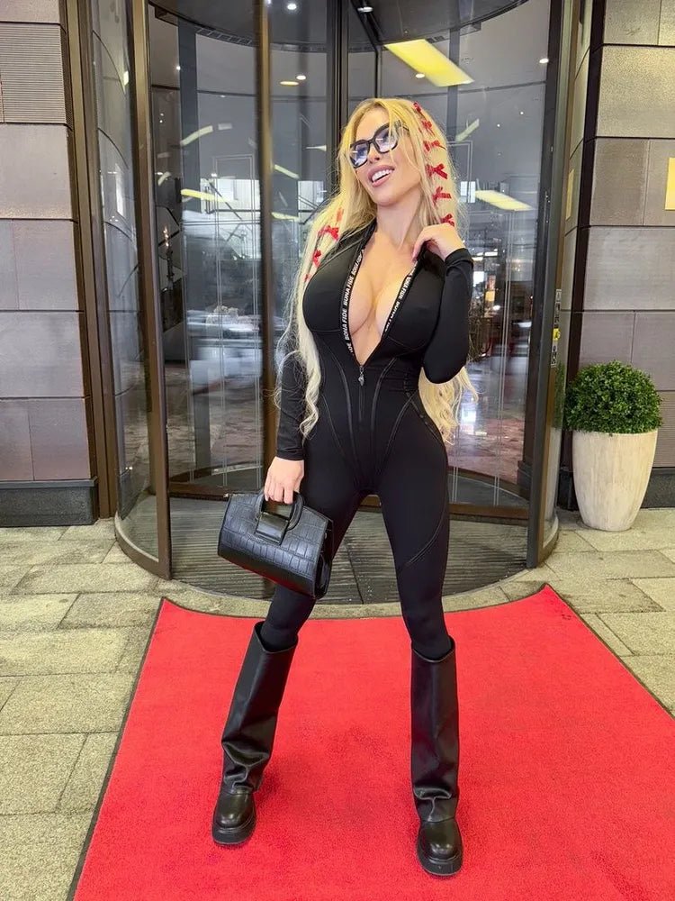 Jumpsuit Hot - shape Suit Black - Bona Fide