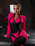 Jumpsuit Mistress Neon Pink