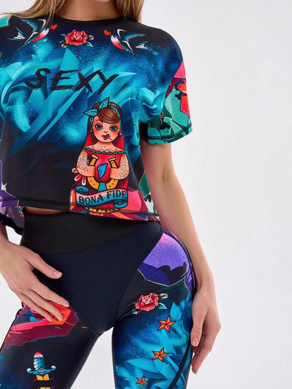 Aero T-Shirt Pin - up Girl - Bona Fide