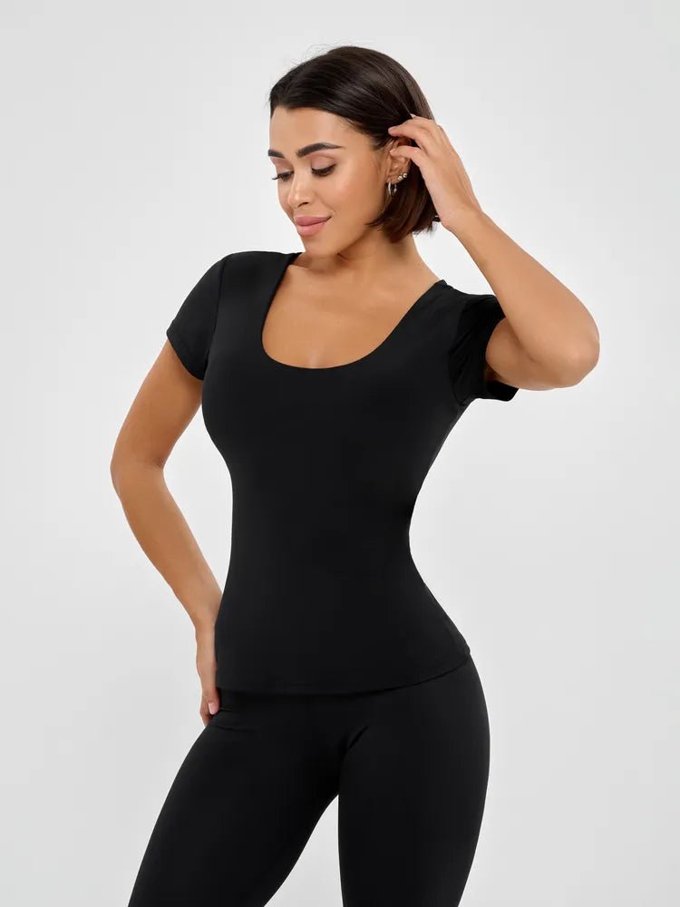 Bra T-Shirt Black - Bona Fide