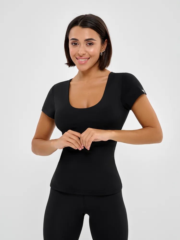 Bra T-Shirt Black - Bona Fide