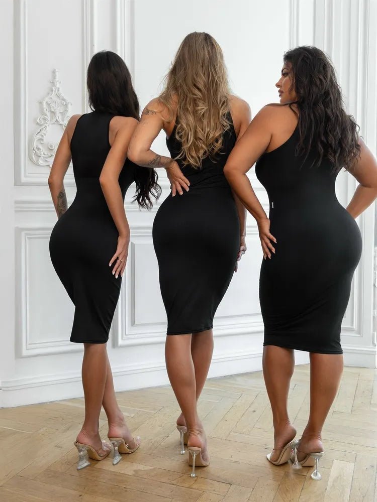 Dress Miami long Black - Bona Fide