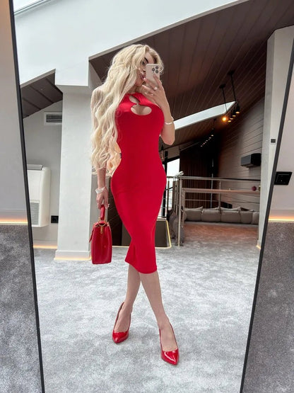 Dress Miami long Red - Bona Fide