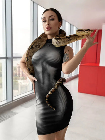 Dress Mini Naked Grey - Bona Fide