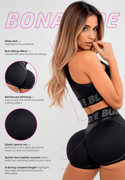 Extra Sex Shorts Black Skin - Bona Fide