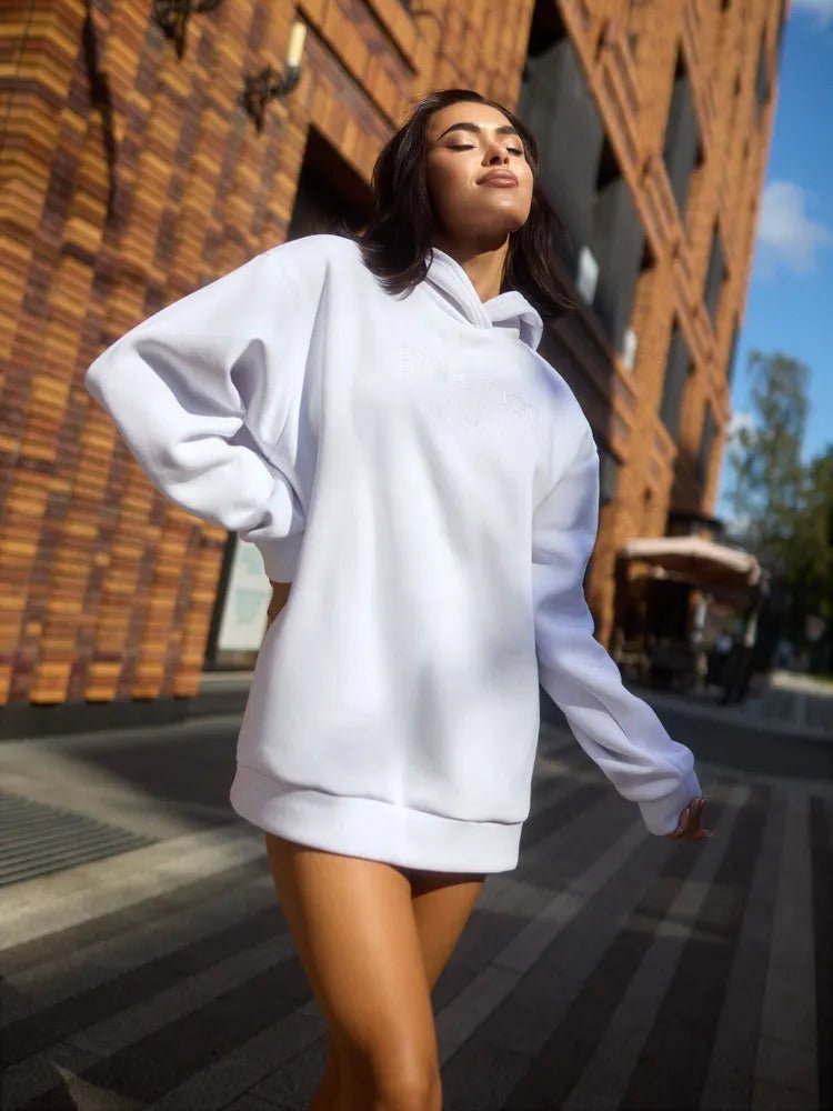 Hoody Bona Hoody White - Bona Fide