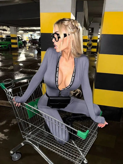 Jumpsuit Arcana Base Dark Gray - Bona Fide