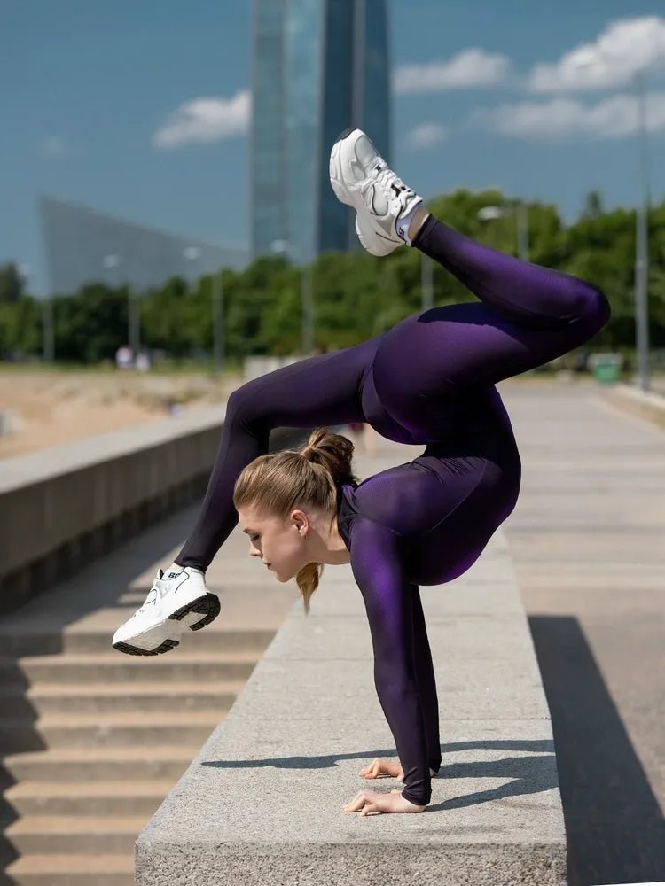 Jumpsuit Catsuit Naked Violet - Bona Fide