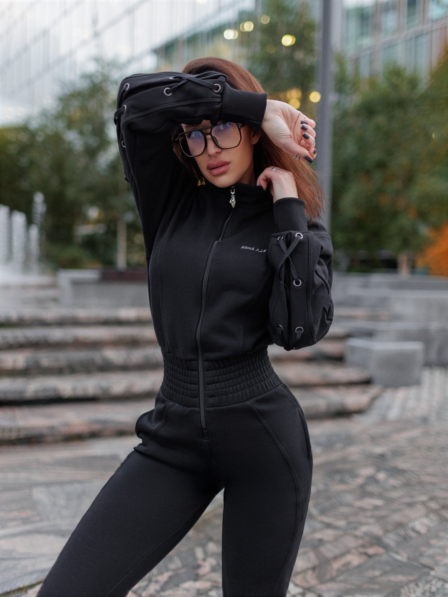 Jumpsuit Delila Black - Bona Fide