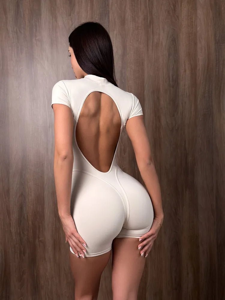 Jumpsuit Extra Sexy Back Nude - Bona Fide