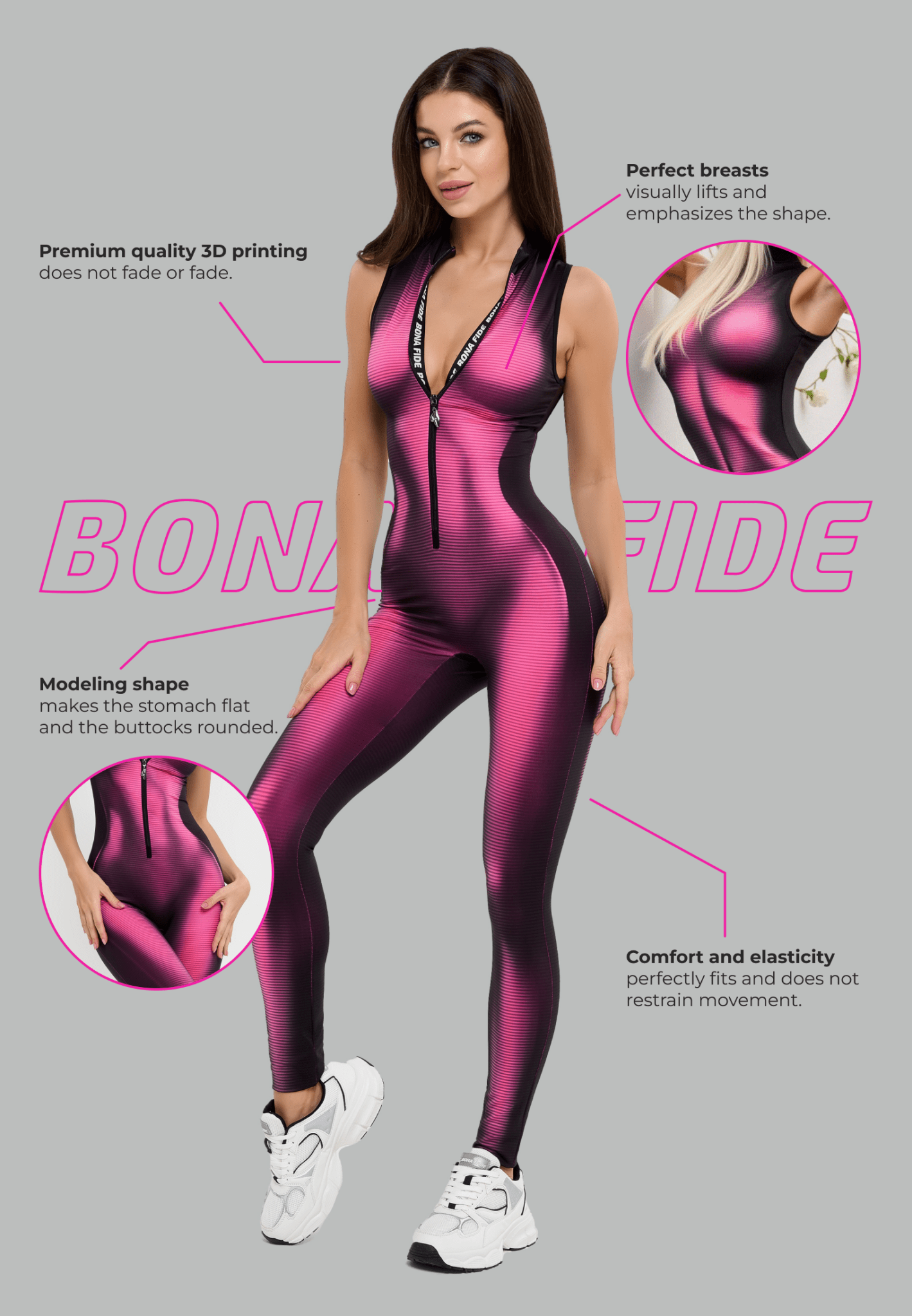 Jumpsuit Halter Naked - Bona Fide