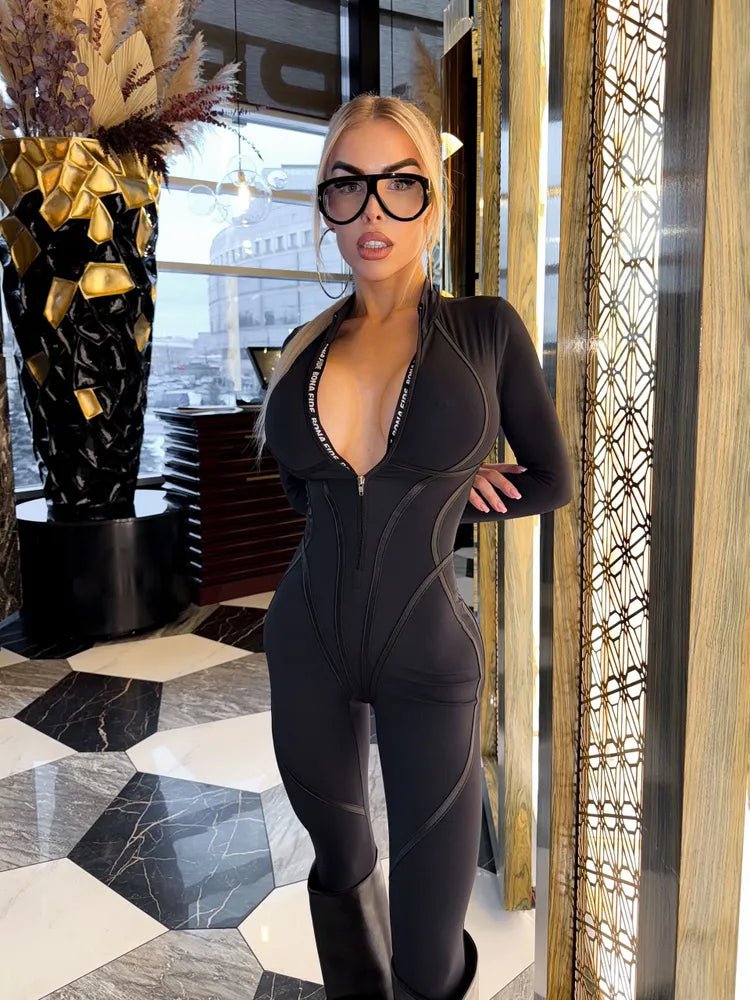Jumpsuit Hot - shape Suit Black - Bona Fide