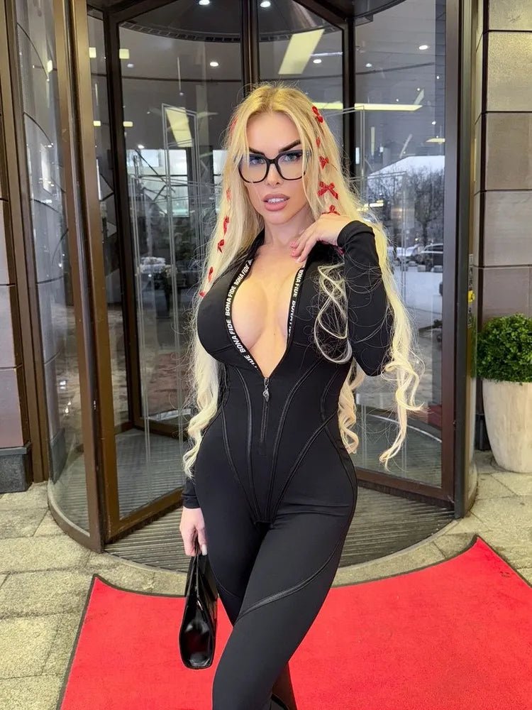 Jumpsuit Hot - shape Suit Black - Bona Fide