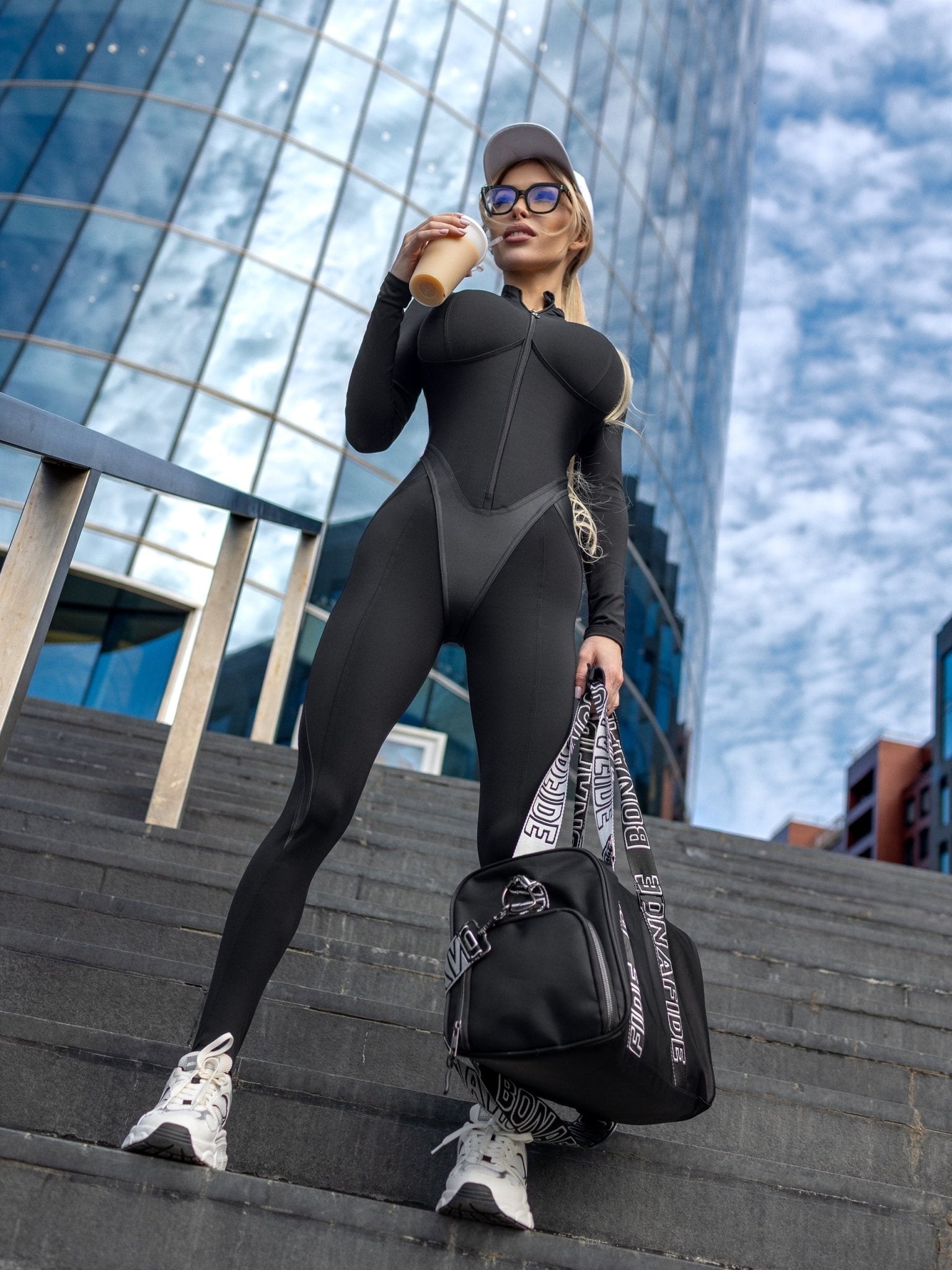 Jumpsuit Ideal Suit Black - Bona Fide