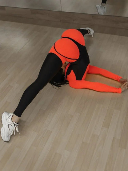 Jumpsuit Mistress Orange Neon - Bona Fide