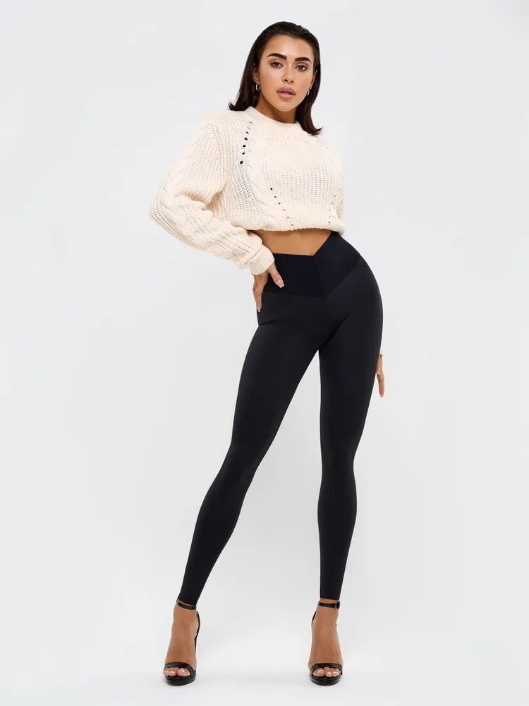 Leggings Bona Corsage Comfort Black - Bona Fide