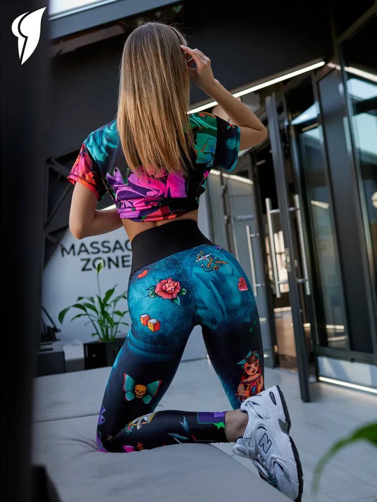 Leggings Bona Corsage Pin - Up Girl - Bona Fide