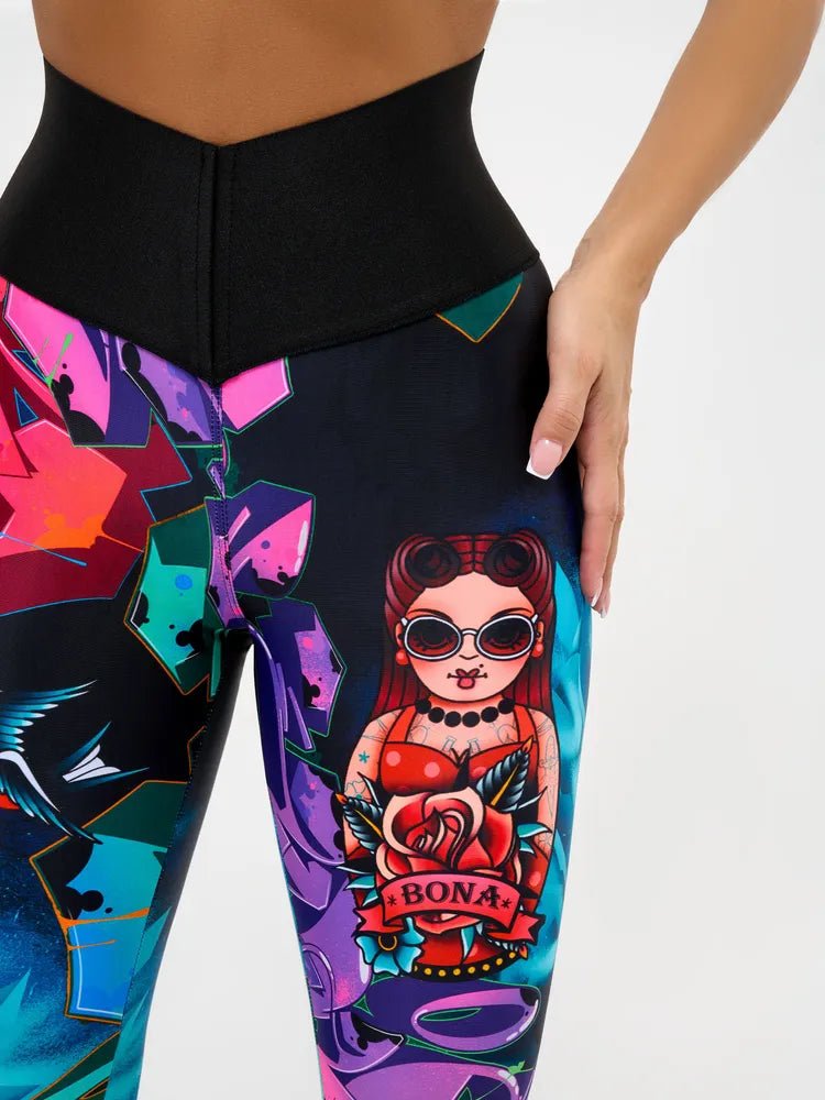 Leggings Bona Corsage Pin - Up Girl - Bona Fide