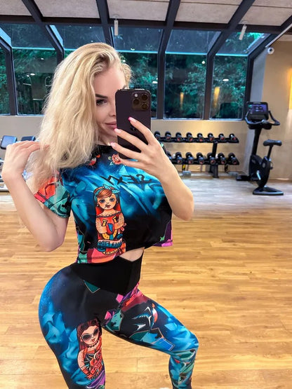 Leggings Bona Corsage Pin - Up Girl - Bona Fide