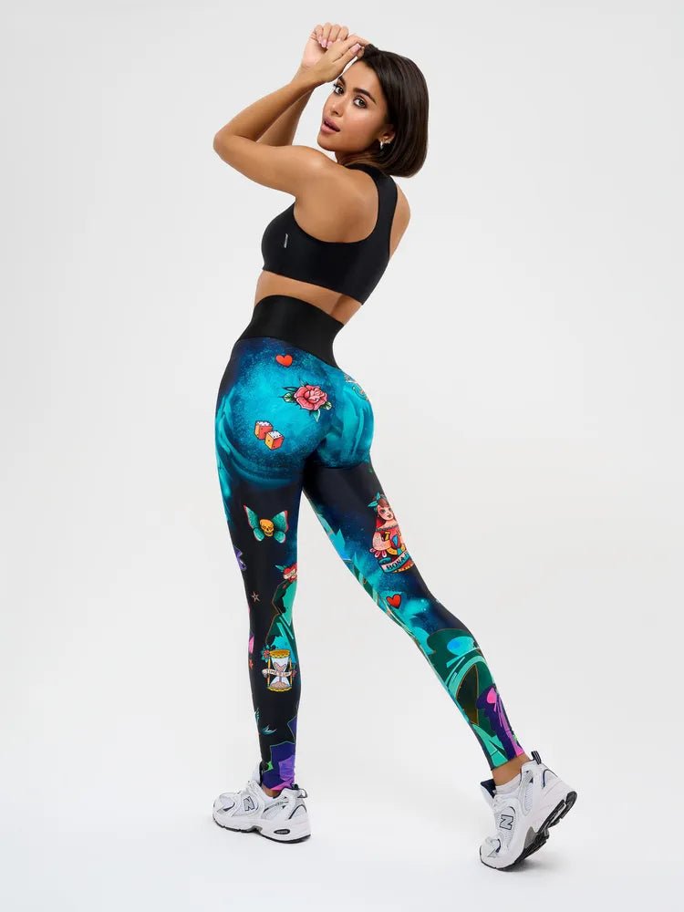 Leggings Bona Corsage Pin - Up Girl - Bona Fide