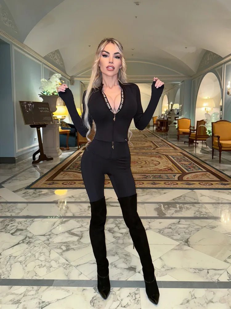 Leggings Bona Corset Leggings Black - Bona Fide