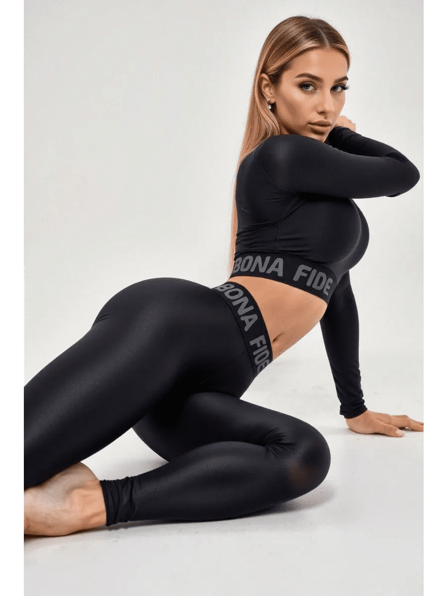 Leggings Bona GoldStandard Black - Bona Fide
