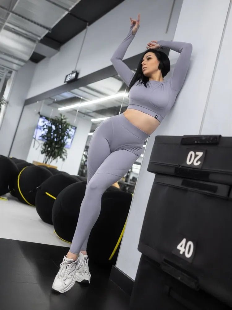 Leggings Extra Sex - Push Up Gray - Bona Fide