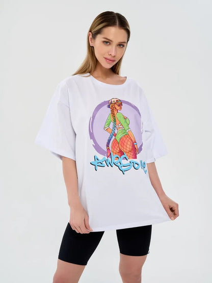 OVERSIZE T-shirt Awesome - One size - Bona Fide