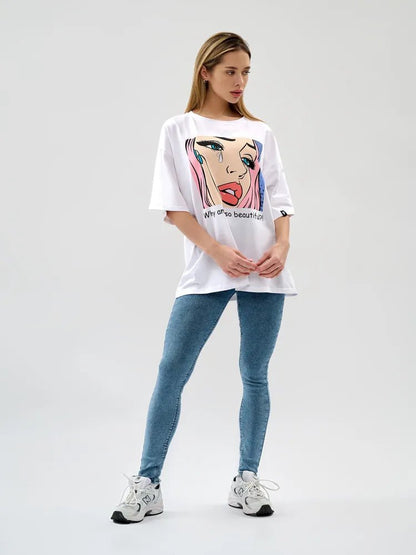 Oversize T-shirt Beautiful - Bona Fide