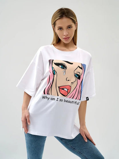 Oversize T-shirt Beautiful - Bona Fide