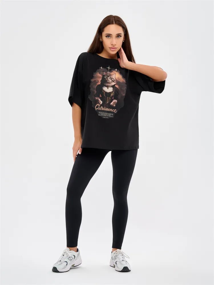 Oversize T-shirt Catrissence - One Size - Bona Fide