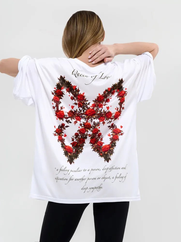 Oversize T-shirt Queen of Love - One size - Bona Fide