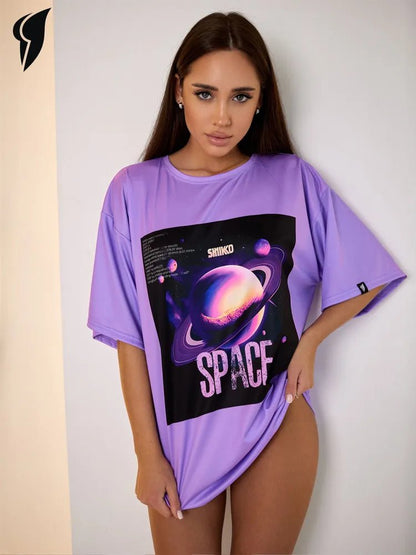 Oversize T-shirt Saturn - One Size - Bona Fide