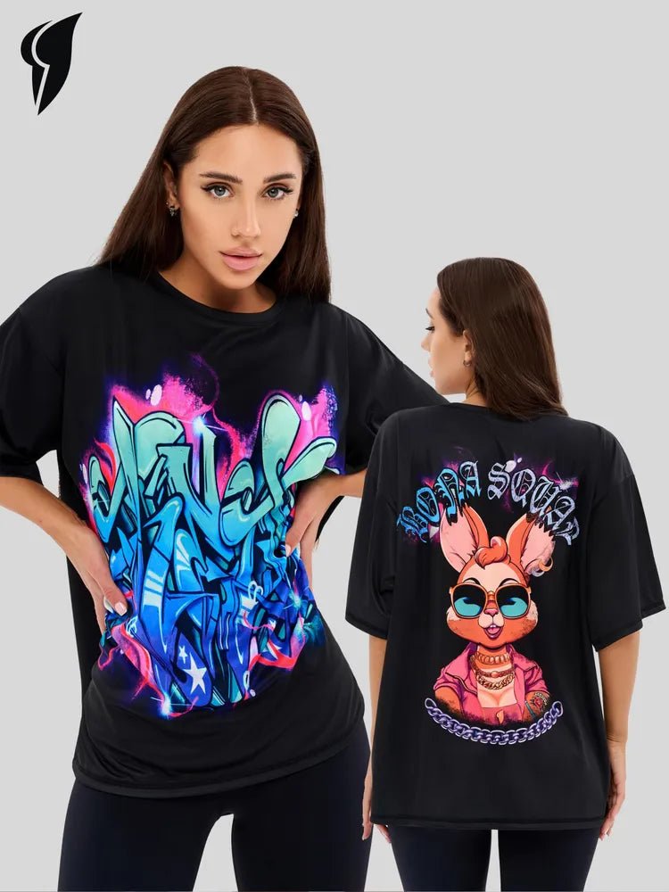 Oversize T-shirt Yo - Yo Girl - One Size - Bona Fide