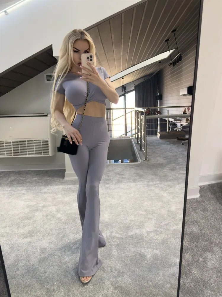 Pants Lady Rave Gray - Bona Fide