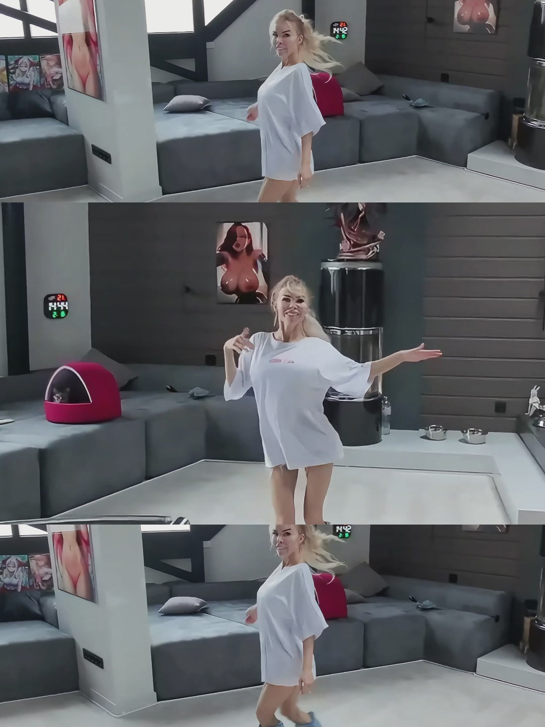 Oversize T-shirt Queen of Love - One size