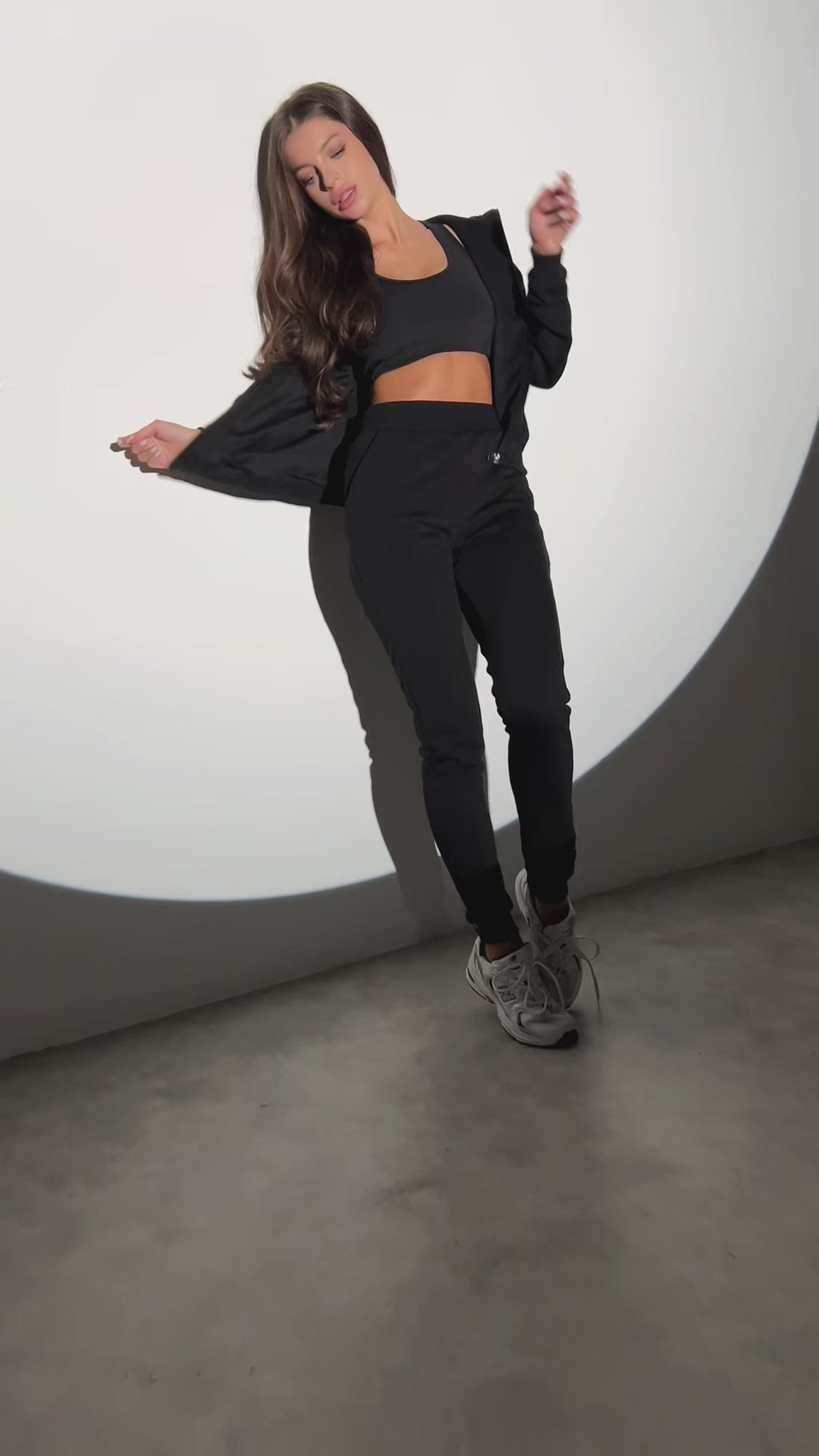 スポーツブラ マッスルトップ ブラック