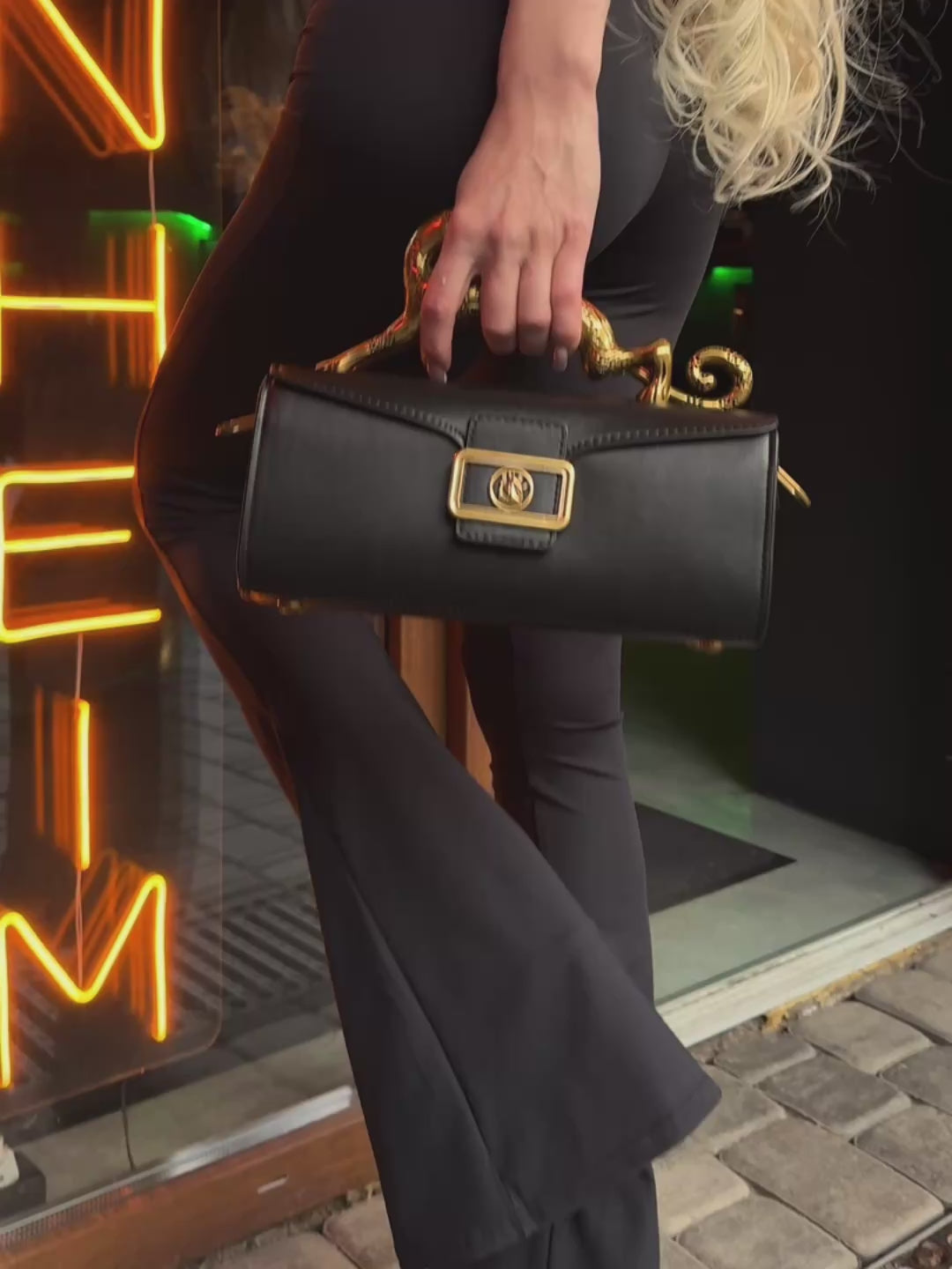 Pants Lady Rave Black