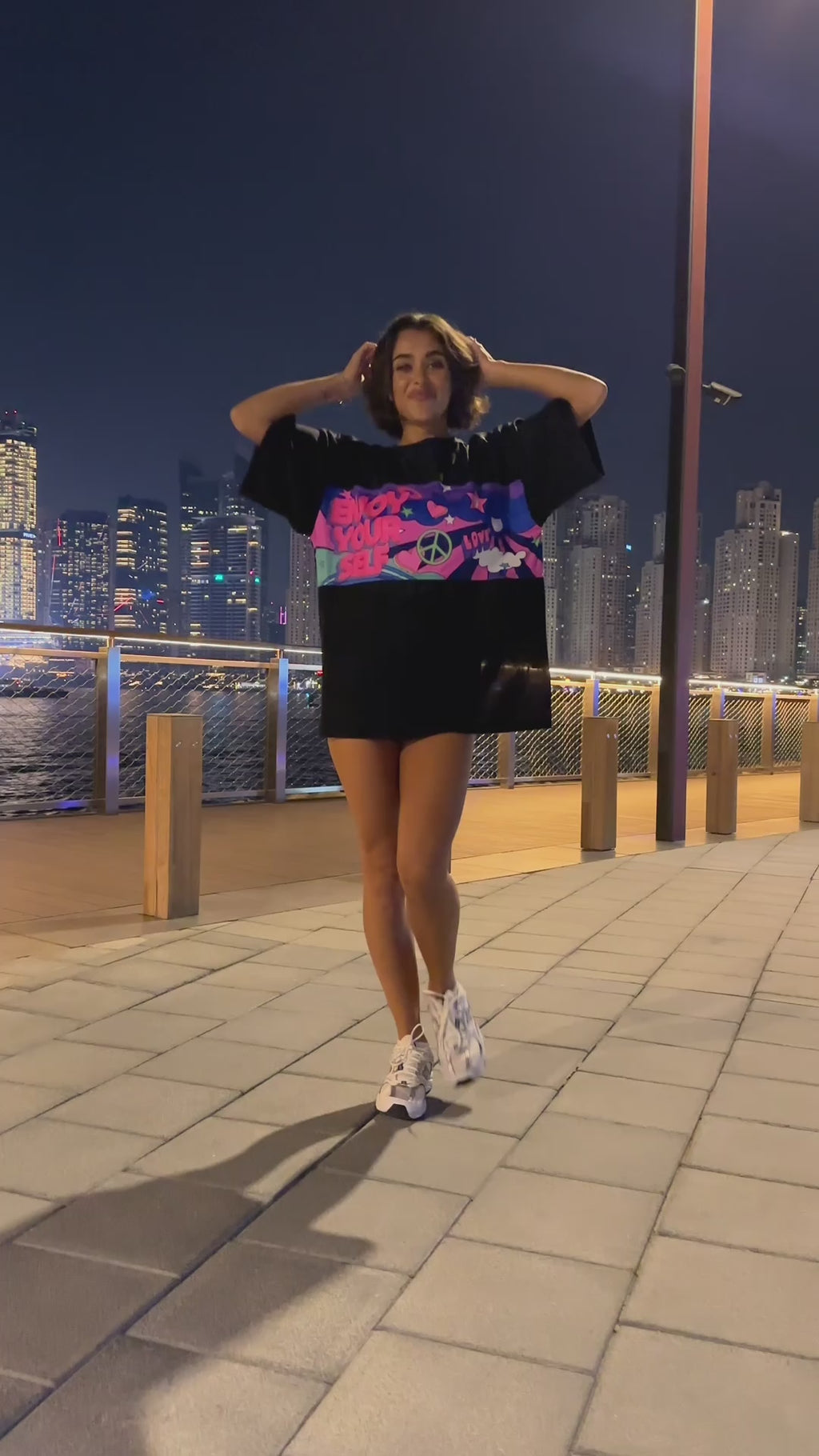 تيشيرت مقاس كبير Girl Power - مقاس واحد