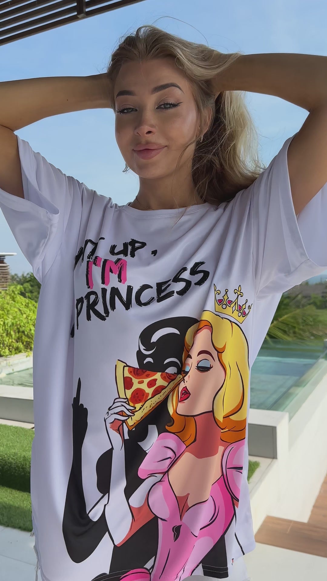 Oversize T-shirt Princess - One Size