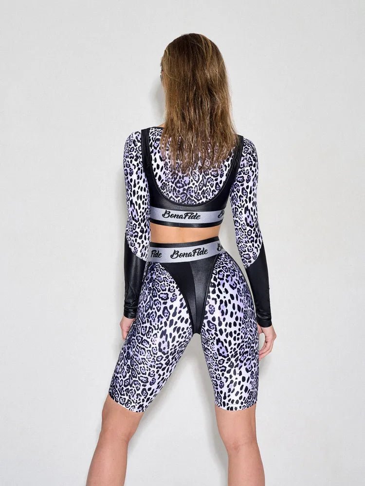 Shorts Aerobica Cycling Snow Leo - Bona Fide