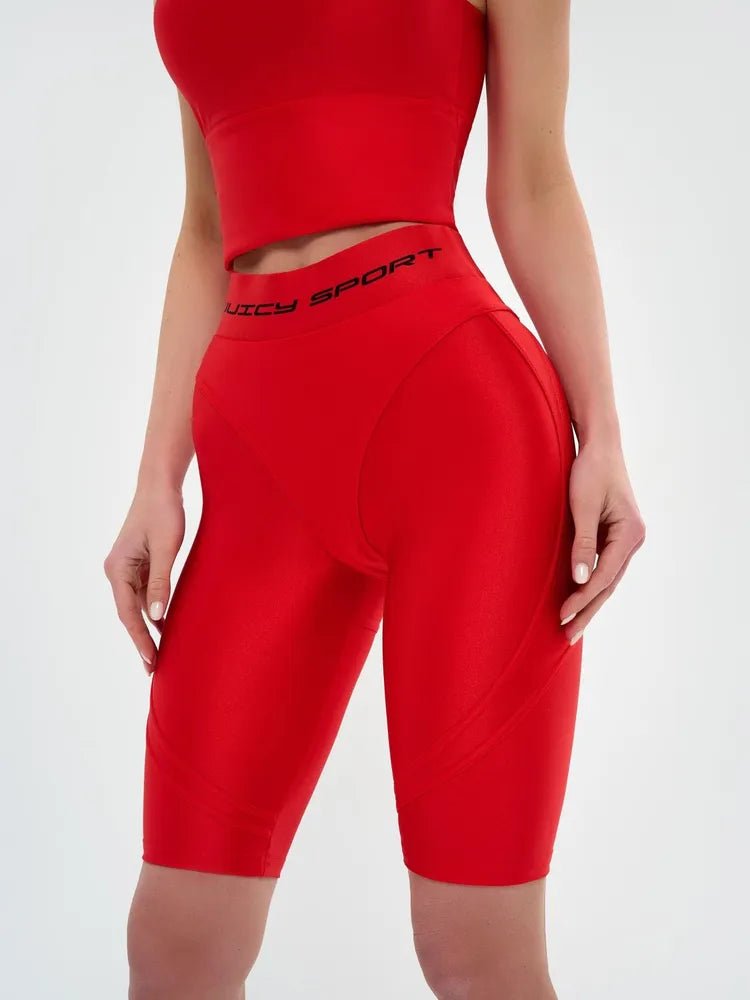 Shorts Bona Cycling Extra Sex Push - up Juicy Red - Bona Fide