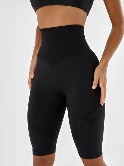 Shorts Bona Seamless Cycling Black - Bona Fide