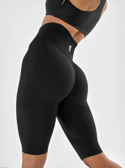 Shorts Bona Seamless Cycling Black - Bona Fide