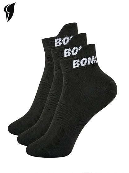 Socks Black (3 pairs) - Bona Fide