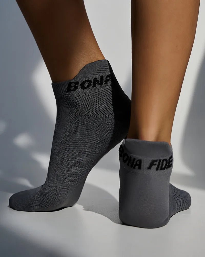 Socks Gray (3 pairs) - Bona Fide