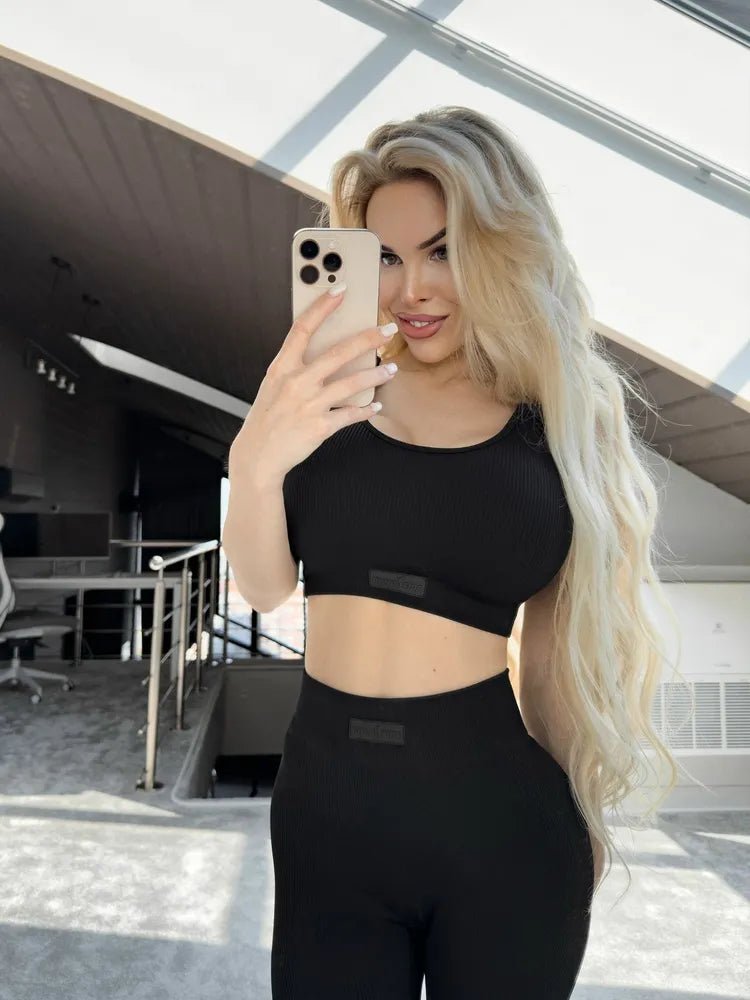 Sports Bra Angel Top Black - Bona Fide