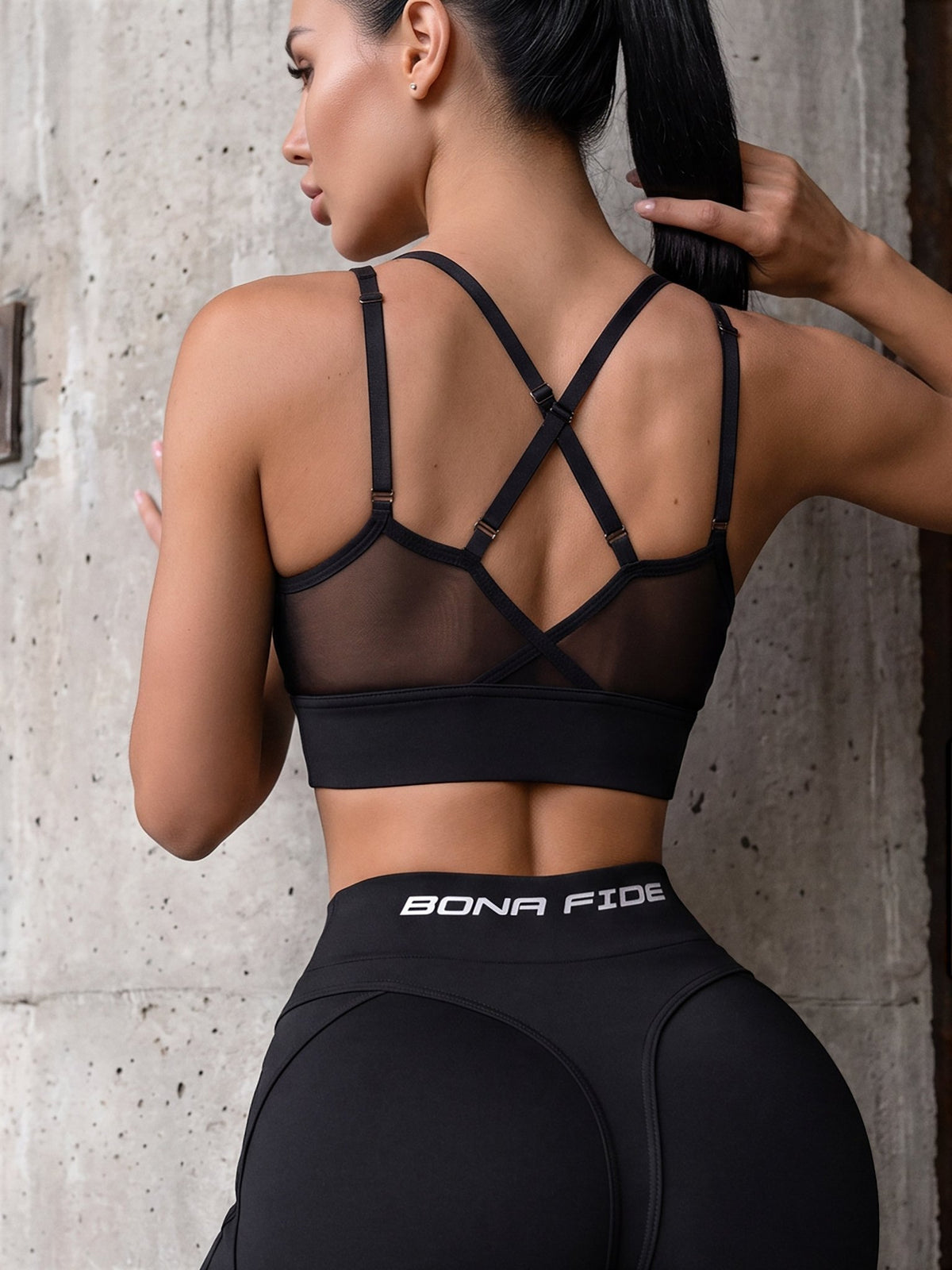 Sports Bra Just Sex It Black - Bona Fide