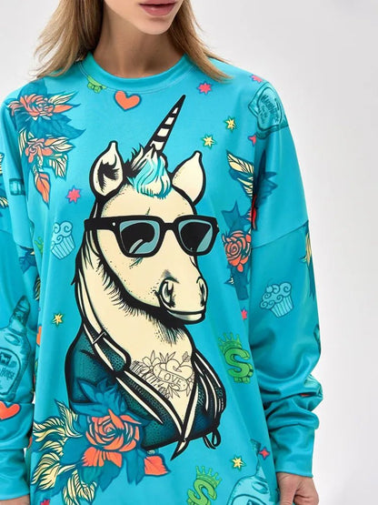 Sweatshirt PIC - shirt Macho horse - Bona Fide