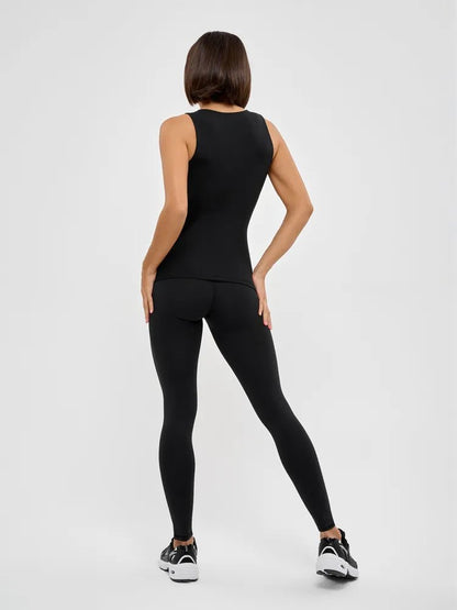 Tank Top Bra Vest Black - Bona Fide